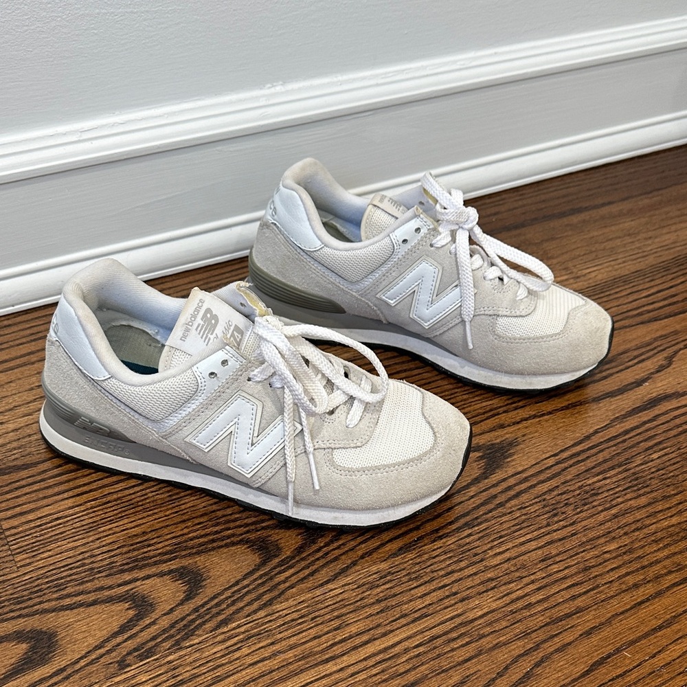 New Balance 574 Nimbous Cloud with nb White